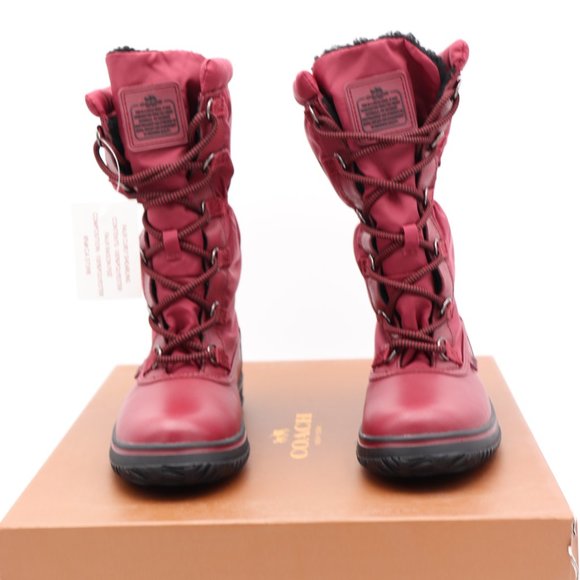 NIB Coach Sage Lace-Up Cold Weather Winter Boots - Picture 2 of 10